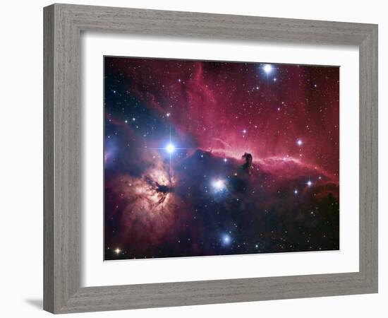 The Horsehead Nebula-Stocktrek Images-Framed Photographic Print