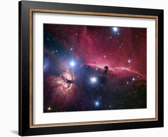 The Horsehead Nebula-Stocktrek Images-Framed Photographic Print