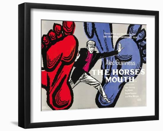 The Horses Mouth, UK Movie Poster, 1959-null-Framed Art Print