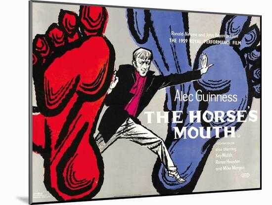 The Horses Mouth, UK Movie Poster, 1959-null-Mounted Art Print