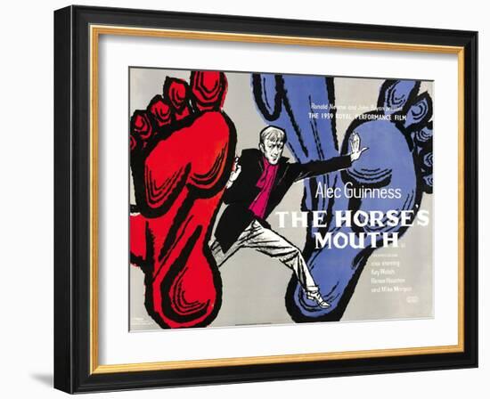 The Horses Mouth, UK Movie Poster, 1959-null-Framed Art Print