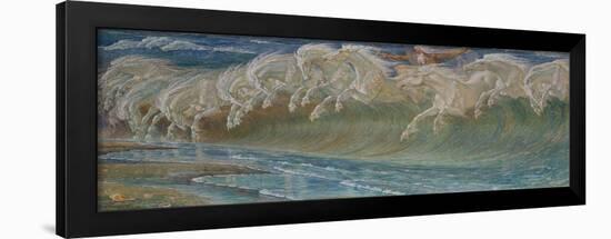 The Horses of Neptun, 1892-Walter Crane-Framed Giclee Print