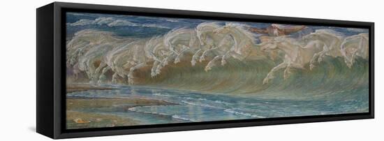 The Horses of Neptun, 1892-Walter Crane-Framed Premier Image Canvas