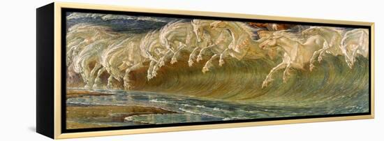 The Horses of Neptune, 1892-Walter Crane-Framed Premier Image Canvas