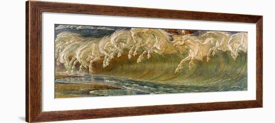 The Horses of Neptune, 1892-Walter Crane-Framed Giclee Print