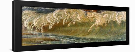 The Horses of Neptune, 1892-Walter Crane-Framed Giclee Print