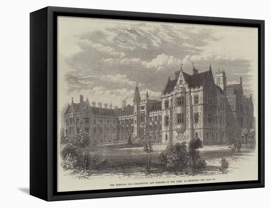 The Hospital for Consumption and Diseases of the Chest at Brompton-null-Framed Premier Image Canvas