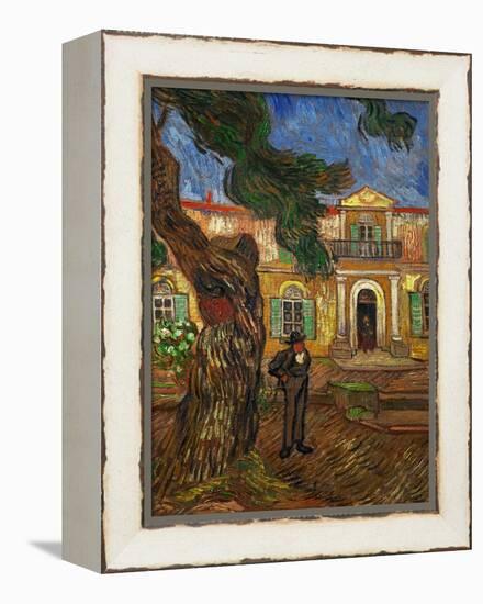 The Hospital of Saint Paul at Saint Remy de Provence, c.1889-Vincent van Gogh-Framed Premier Image Canvas