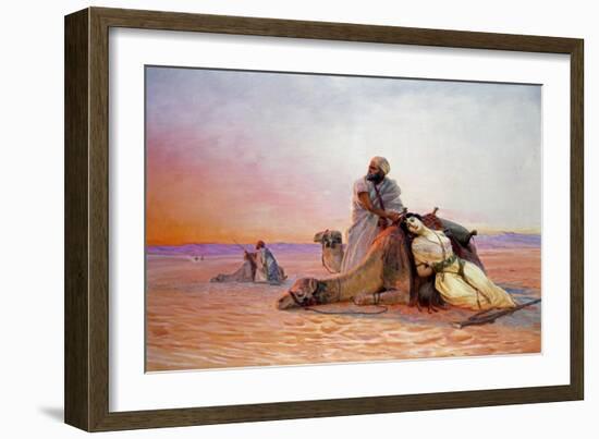 The Hostage-Otto Pilny-Framed Giclee Print