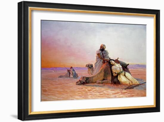 The Hostage-Otto Pilny-Framed Giclee Print