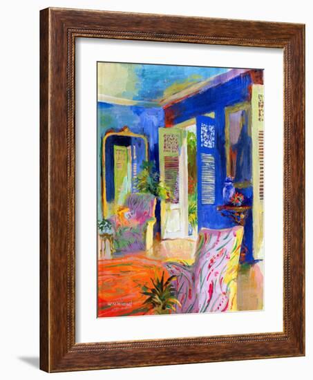 The Hot Chair (Oil on Board)-William Ireland-Framed Giclee Print