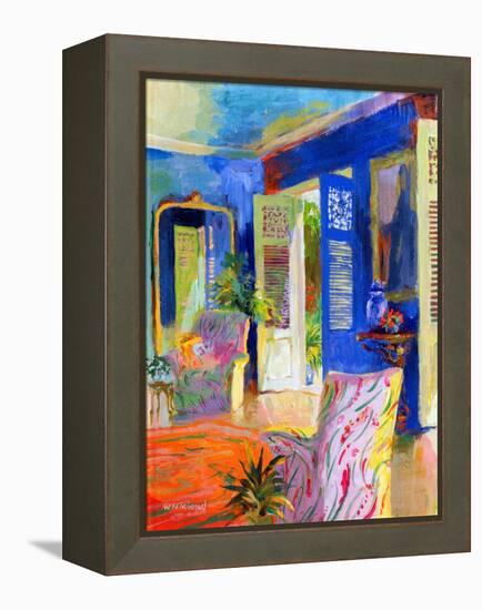 The Hot Chair (Oil on Board)-William Ireland-Framed Premier Image Canvas