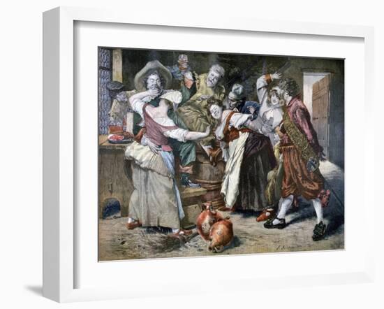 The Hot Hand, 1894-Ferdinand Roybet-Framed Giclee Print