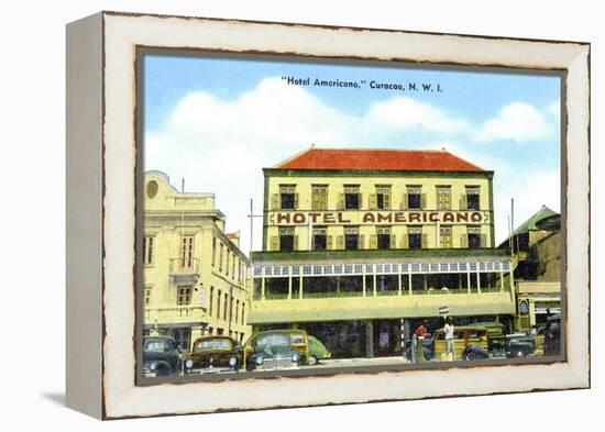 The Hotel Americano, Curacao, Netherlands Antilles, C1900s-null-Framed Premier Image Canvas
