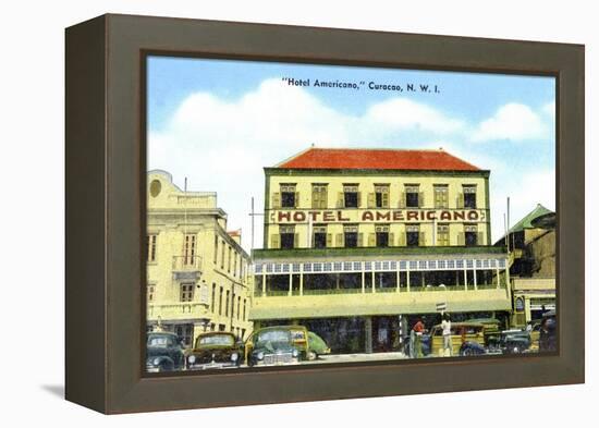 The Hotel Americano, Curacao, Netherlands Antilles, C1900s-null-Framed Premier Image Canvas