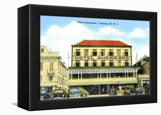 The Hotel Americano, Curacao, Netherlands Antilles, C1900s-null-Framed Premier Image Canvas