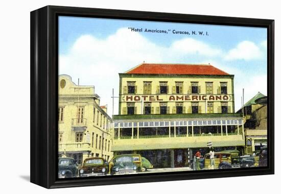 The Hotel Americano, Curacao, Netherlands Antilles, C1900s-null-Framed Premier Image Canvas