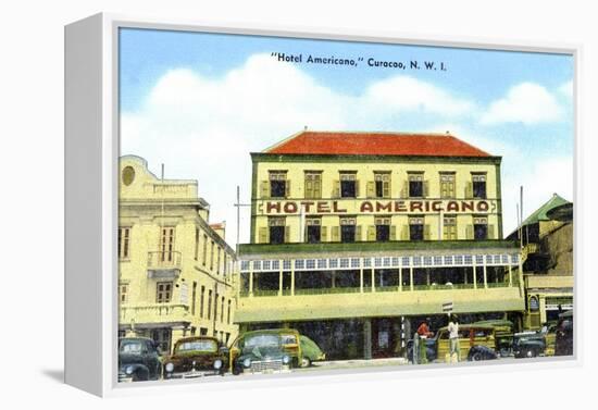 The Hotel Americano, Curacao, Netherlands Antilles, C1900s-null-Framed Premier Image Canvas