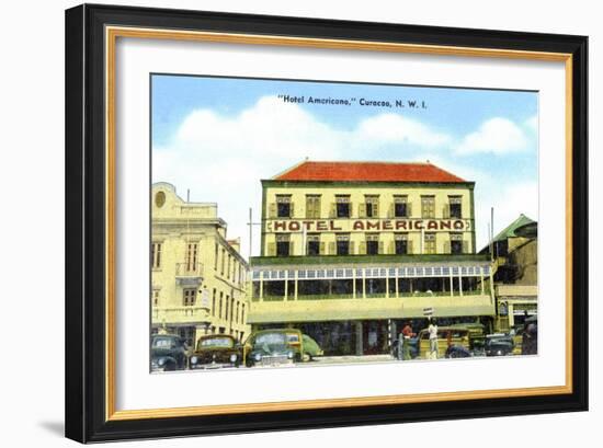 The Hotel Americano, Curacao, Netherlands Antilles, C1900s-null-Framed Giclee Print