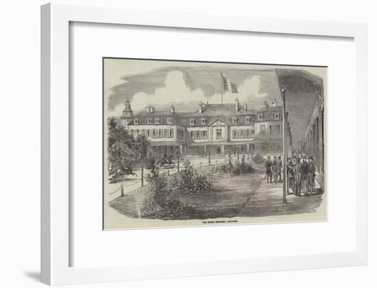 The Hotel Brighton, Boulogne-null-Framed Giclee Print