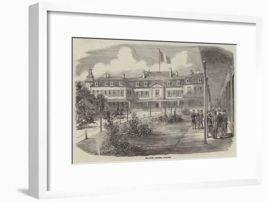 The Hotel Brighton, Boulogne-null-Framed Giclee Print