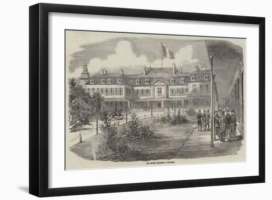 The Hotel Brighton, Boulogne-null-Framed Giclee Print