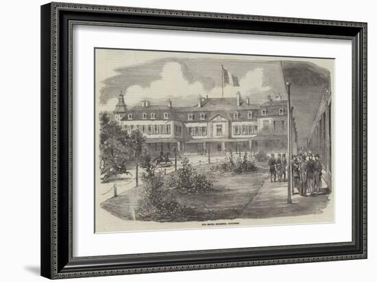 The Hotel Brighton, Boulogne-null-Framed Giclee Print