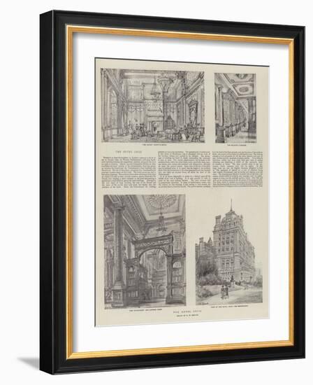 The Hotel Cecil-Henry William Brewer-Framed Giclee Print