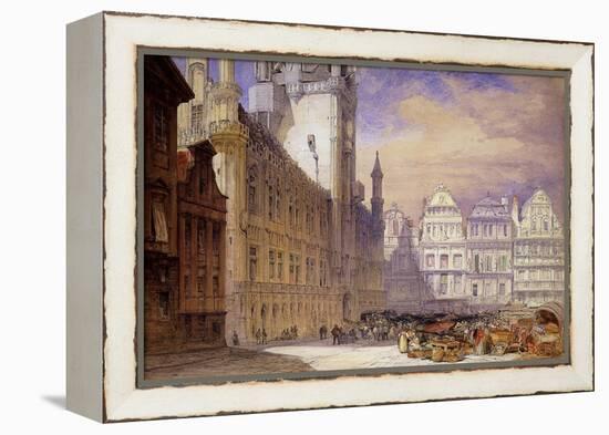 The Hotel de Ville, Brussels-William Callow-Framed Premier Image Canvas