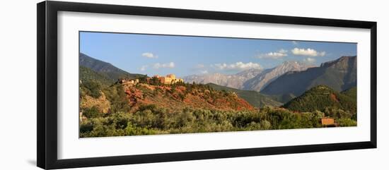The Hotel Kasbah Bab Ourika, Ourika Valley, Atlas Mountains, Morocco, North Africa, Africa-Stuart Black-Framed Photographic Print