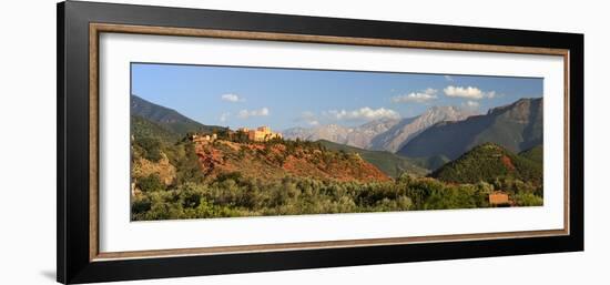 The Hotel Kasbah Bab Ourika, Ourika Valley, Atlas Mountains, Morocco, North Africa, Africa-Stuart Black-Framed Photographic Print