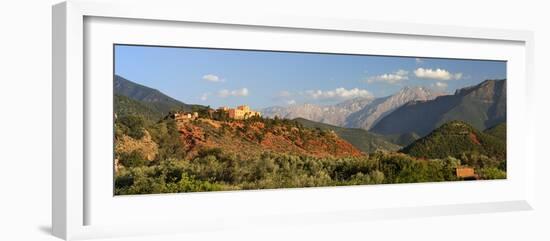 The Hotel Kasbah Bab Ourika, Ourika Valley, Atlas Mountains, Morocco, North Africa, Africa-Stuart Black-Framed Photographic Print