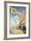 The Hotel of the Roches Noires-Claude Monet-Framed Art Print