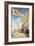 The Hotel of the Roches Noires-Claude Monet-Framed Art Print