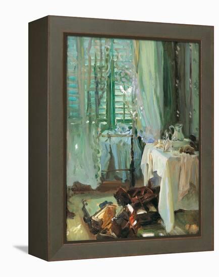 The Hotel Room-John Singer Sargent-Framed Premier Image Canvas