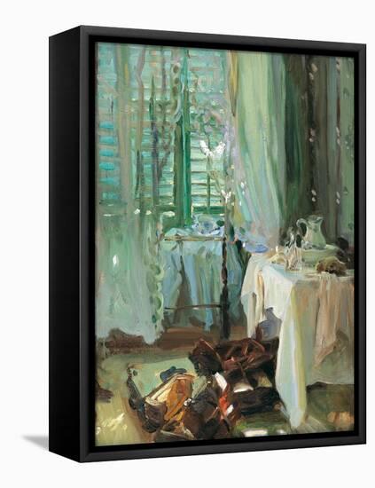 The Hotel Room-John Singer Sargent-Framed Premier Image Canvas