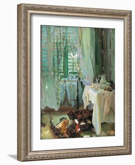 The Hotel Room-John Singer Sargent-Framed Giclee Print