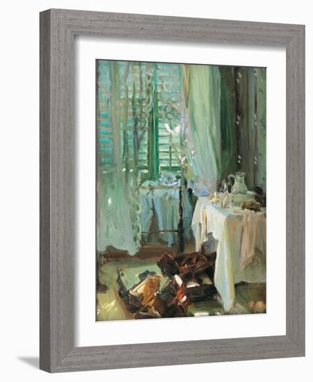 The Hotel Room-John Singer Sargent-Framed Giclee Print