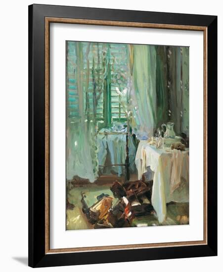 The Hotel Room-John Singer Sargent-Framed Giclee Print