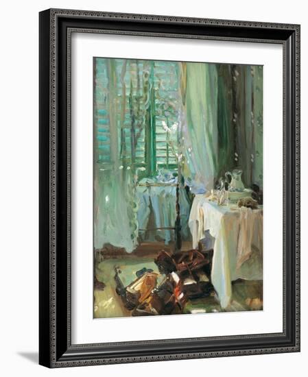 The Hotel Room-John Singer Sargent-Framed Giclee Print