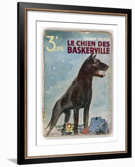 The Hound of the Baskervilles' a Striking Cover for a French Edition Dated 1933-null-Framed Giclee Print