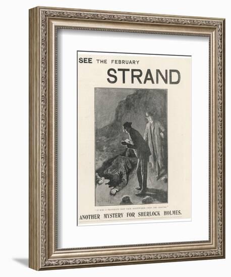 The Hound of the Baskervilles, Advance Publicity-Sidney Paget-Framed Photographic Print