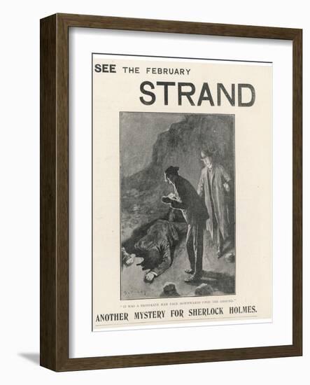The Hound of the Baskervilles, Advance Publicity-Sidney Paget-Framed Photographic Print