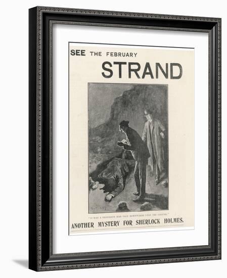 The Hound of the Baskervilles, Advance Publicity-Sidney Paget-Framed Photographic Print