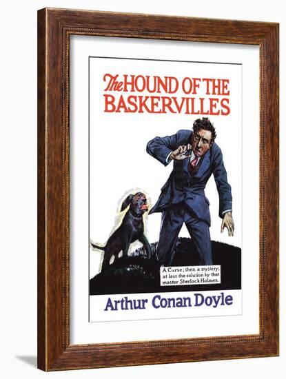 The Hound of the Baskervilles I--Framed Art Print