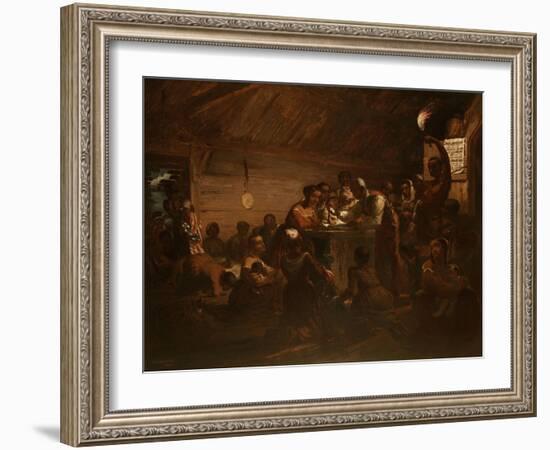 The Hour of Emancipation, 1863-Alfred Thompson Bricher-Framed Giclee Print