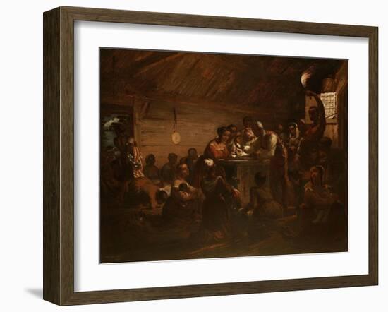 The Hour of Emancipation, 1863-Alfred Thompson Bricher-Framed Giclee Print