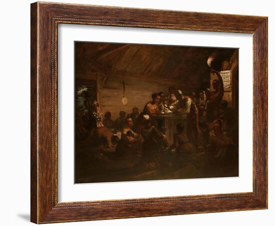The Hour of Emancipation, 1863-Alfred Thompson Bricher-Framed Giclee Print