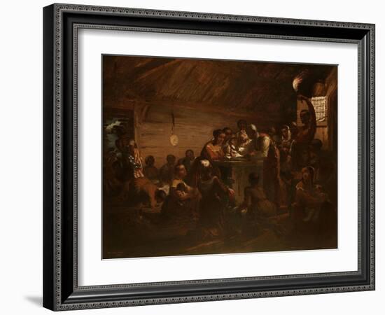 The Hour of Emancipation, 1863-Alfred Thompson Bricher-Framed Giclee Print