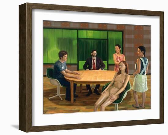 The Hour of Inimitable Revelation, 2005-Aris Kalaizis-Framed Giclee Print